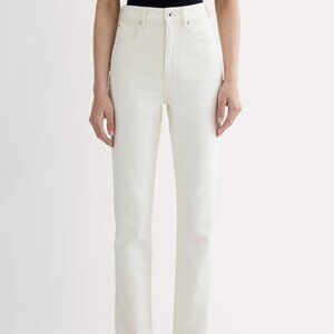Everlane NEW High-Rise White Skinny Jeans Size 27 (Never Worn)